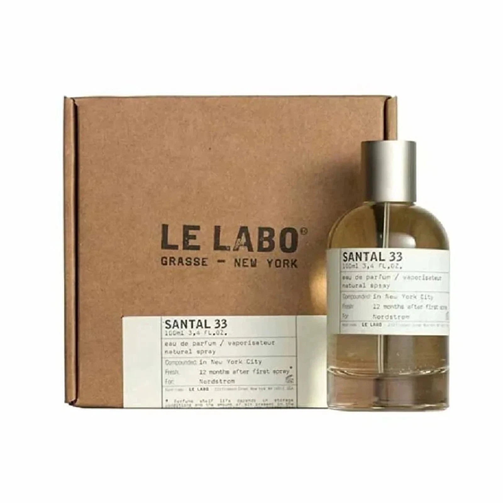 SANTAL 33 by LE LABO 3.4oz - 100ml Eau de Parfum for Unisex (New Box)